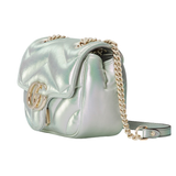  Túi Nữ Gucci GG Marmont Mini Crossbody Bag 'Green' 