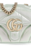  Túi Nữ Gucci GG Marmont Mini Crossbody Bag 'Green' 