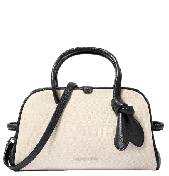  Túi Nữ Jacquemus Turismo Small Bowling Bag 'Greige' 