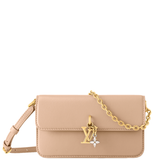  Túi Nữ Louis Vuitton LV Bloom Wallet On Chain 'Macchiato Cream' 