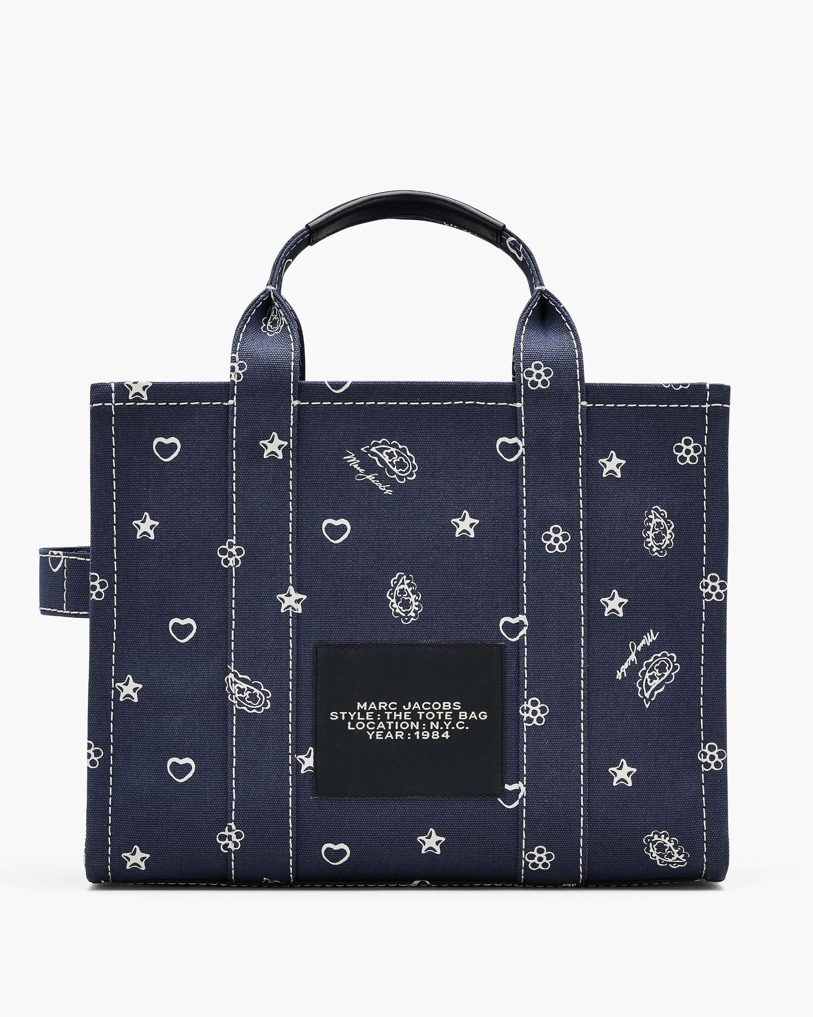  Túi Nữ Marc Jacobs Bandana Medium Tote Bag 'Navy' 