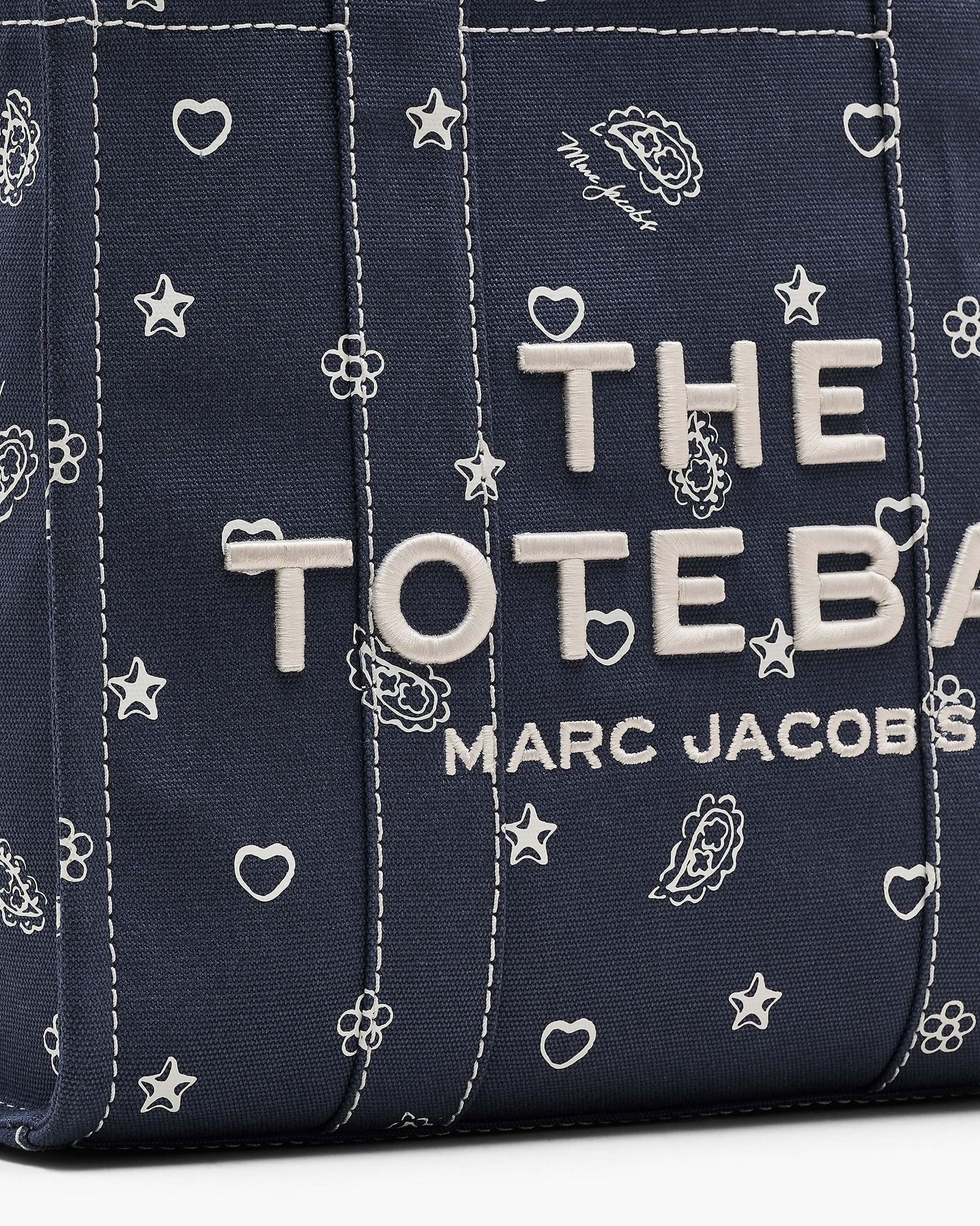  Túi Nữ Marc Jacobs Bandana Medium Tote Bag 'Navy' 