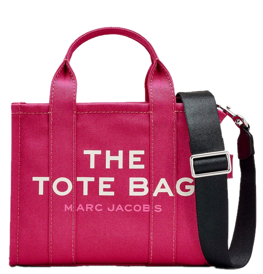  Túi Nữ Marc Jacobs Canvas Small Tote Bag 'Raspberry Pink' 