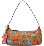  Túi Nữ MCM Year Of The Horse Aren Shoulder Bag 'Cognac' 