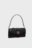  Túi Nữ Michael Kors Greenwich Medium Saffiano 'Black' 