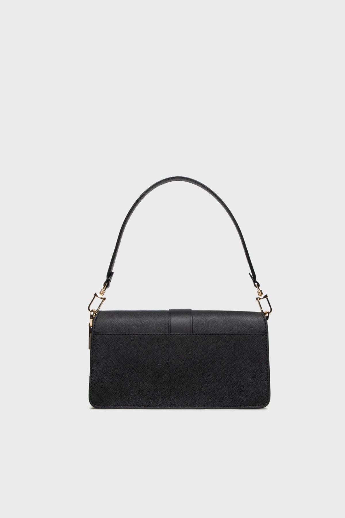  Túi Nữ Michael Kors Greenwich Medium Saffiano 'Black' 