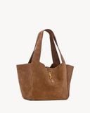  Túi Nữ Saint Laurent Le 5 À 7 Bea In Suede 'Caramel' 