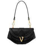  Túi Nữ Versace Virtus Small Shoulder Bag 'Black' 