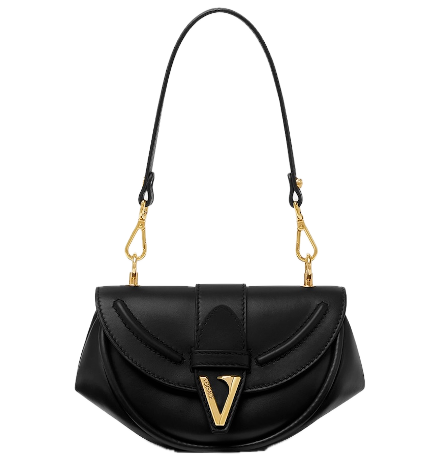  Túi Nữ Versace Virtus Small Shoulder Bag 'Black' 