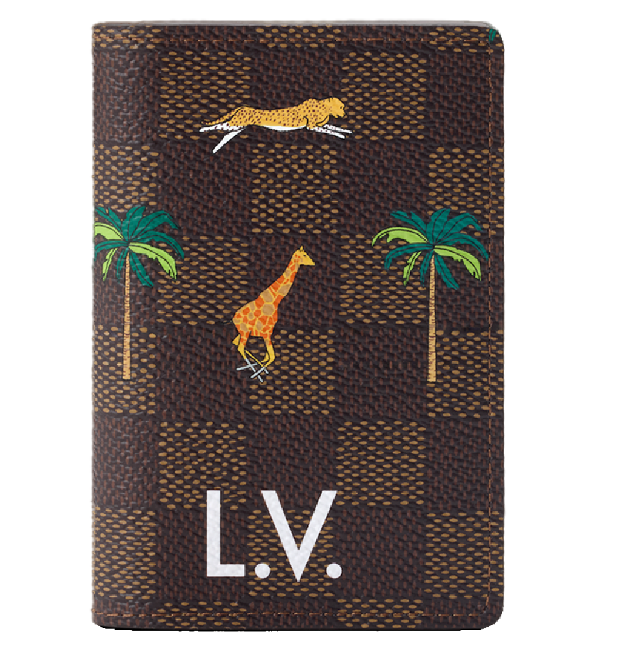  Ví Louis Vuitton Pocket x The Darjeeling Limited Wallet 'Brown' 