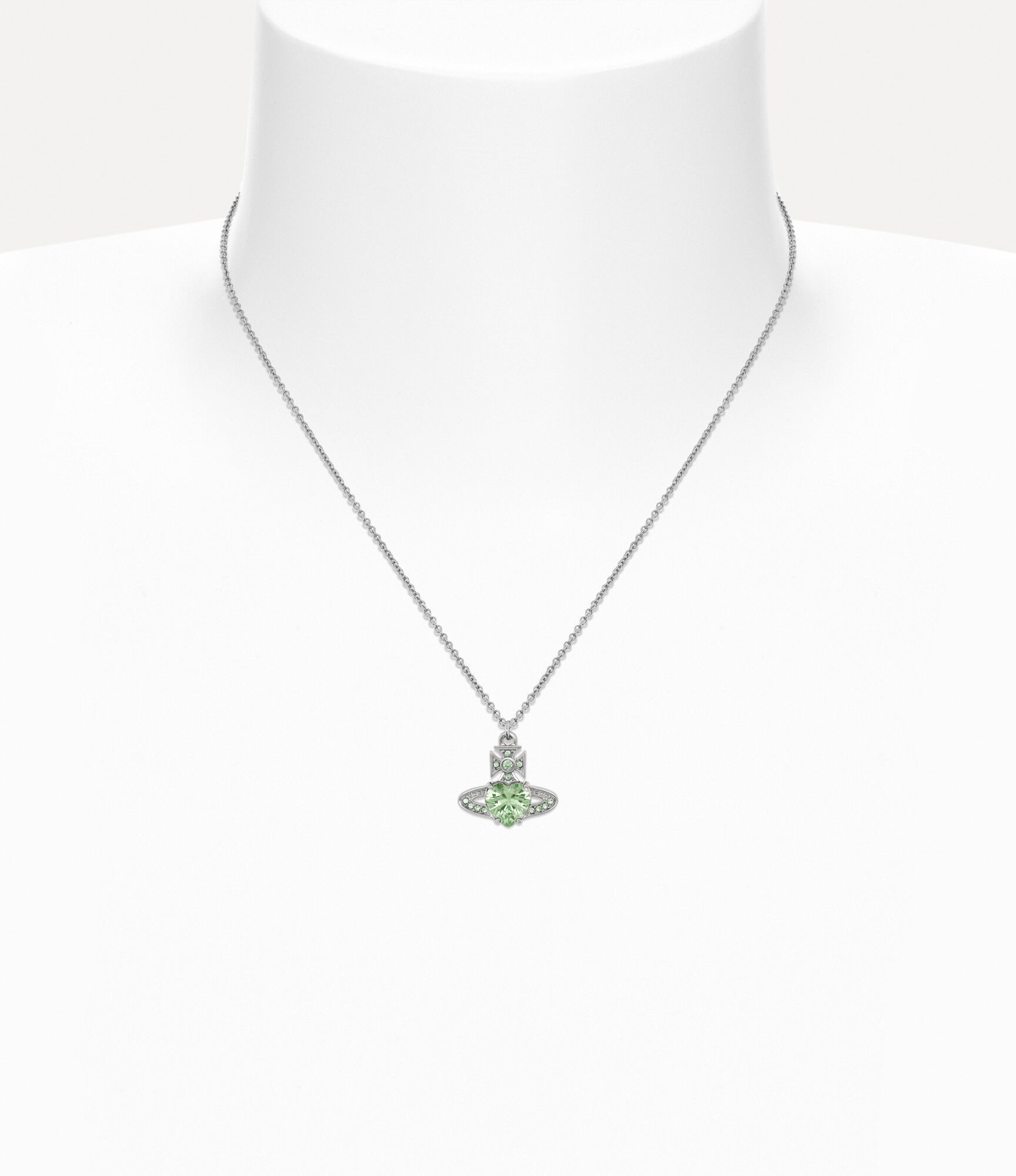  Vòng Cổ Nữ Vivienne Westwood Ariella Pendant 'Green' 