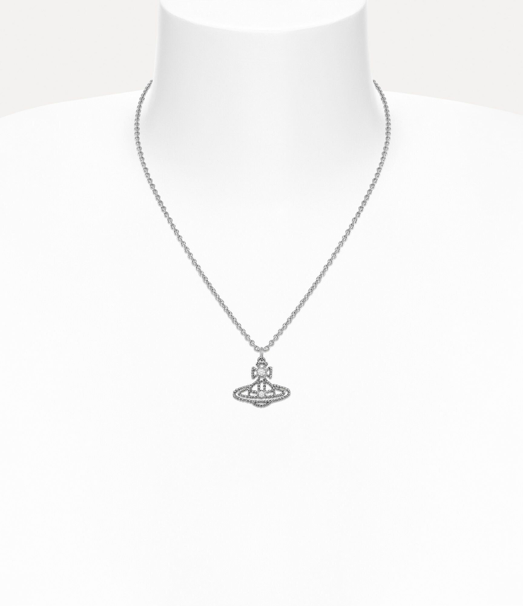  Vòng Cổ Nữ Vivienne Westwood Coretta Pendant 'White' 