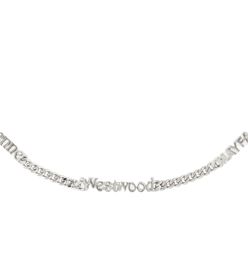  Vòng Cổ Nữ Vivienne Westwood Millicent Choker 'Silver' 