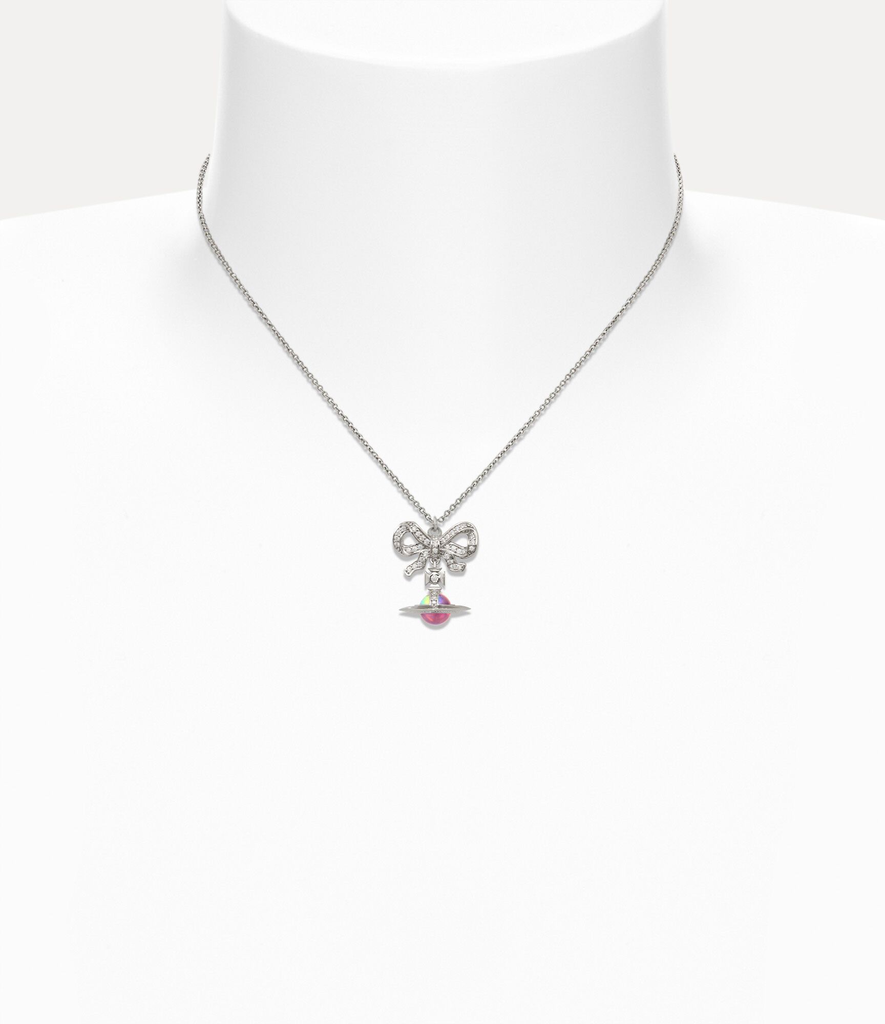  Vòng Cổ Nữ Vivienne Westwood Octavie Pendant 'White' 