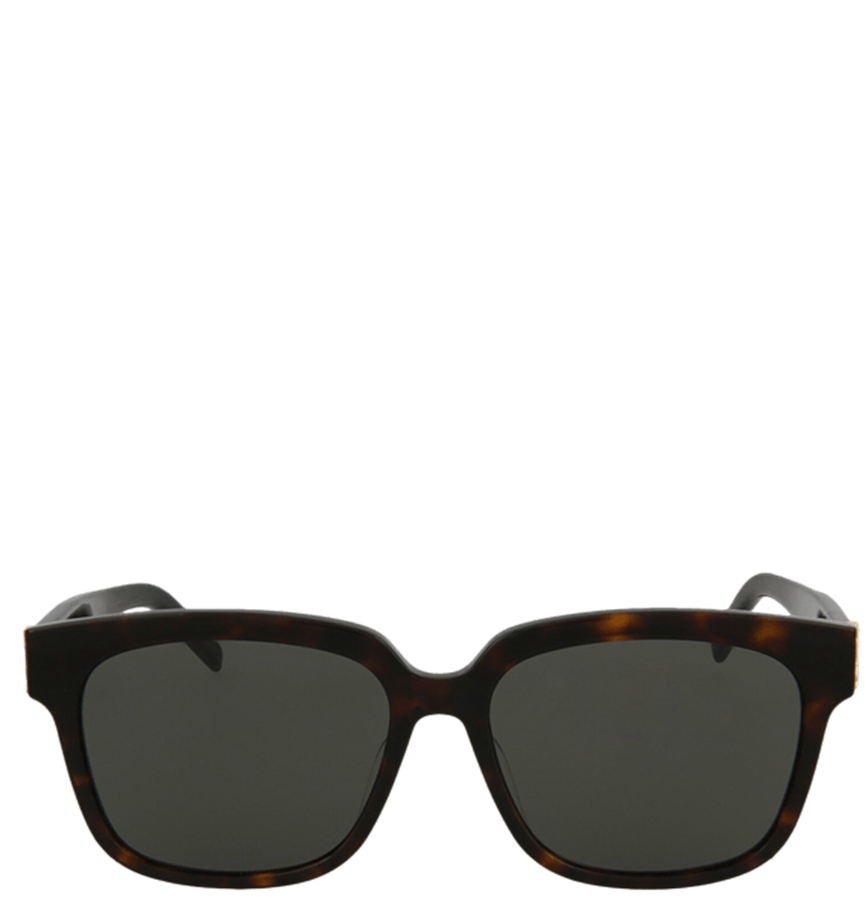  Kính Nữ Saint Laurent Square Frame Acetate 'Brown' 