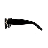  Kính Nữ Saint Laurent Rectangular Sunglasses 'Black' 