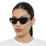  Kính Nữ Saint Laurent Rectangular Sunglasses 'Black' 