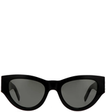  Kính Nữ Saint Laurent Rectangular Sunglasses 'Black' 