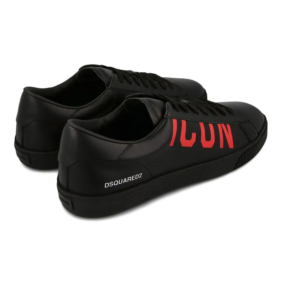  Giày Nam Dsquared2 Icon Sneaker 'Black' 