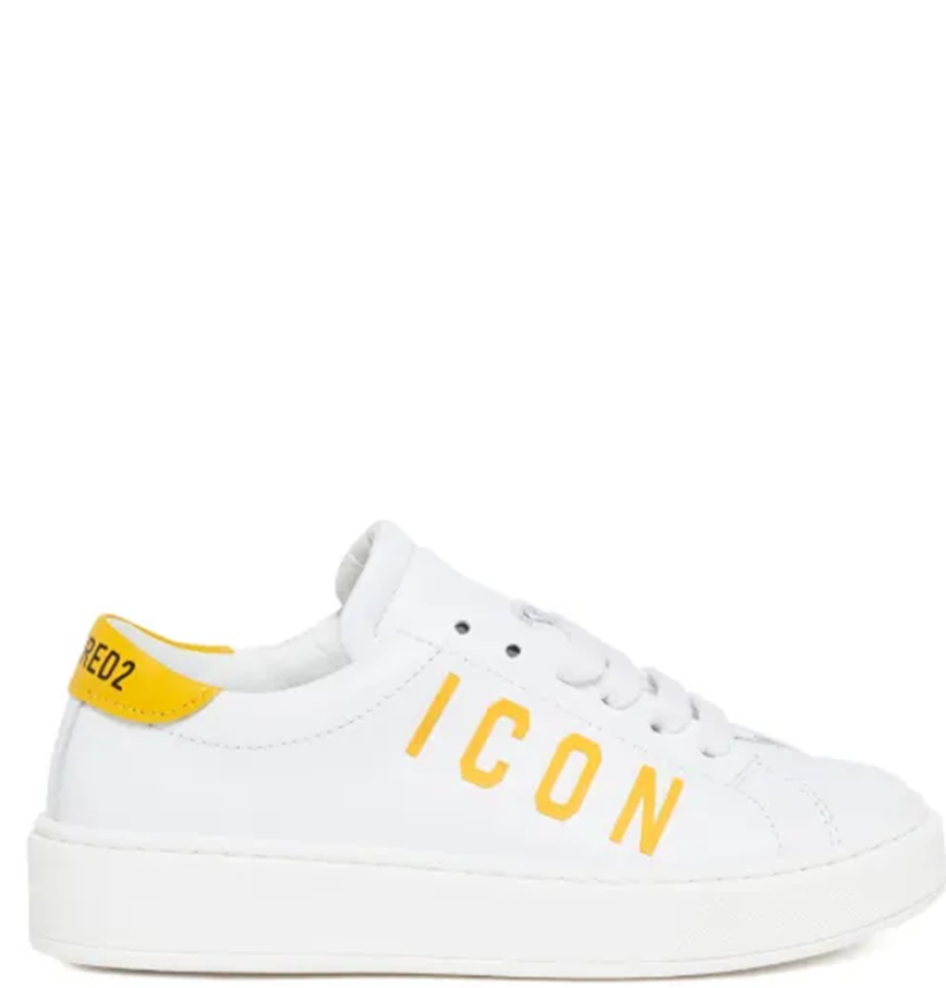  Giày Nam Dsquared2 Cassette 'White' 