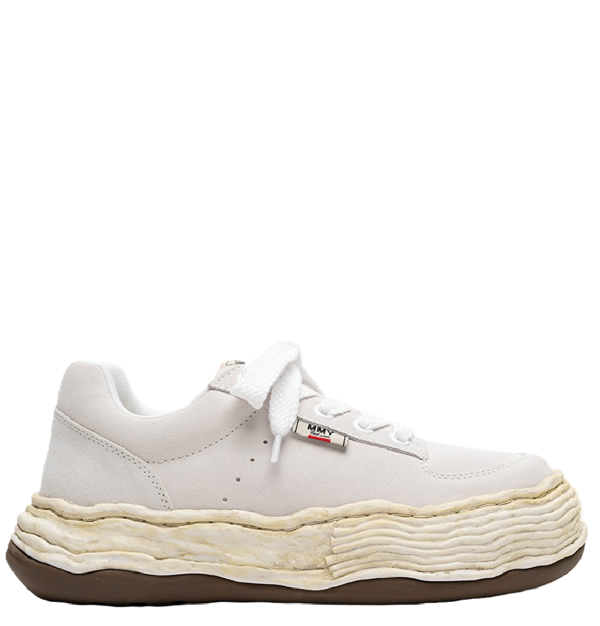  Giày Maison Mihara Yasuhiro Oliver OG Distressed Sole 'White' 