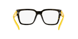  Kính Prada Square Eyeglasses 'Yellow Black' 