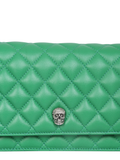  Túi Nữ Alexander Mcqueen Pave Skull 'Green' 