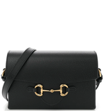  Túi Nữ Gucci Calfskin Horsebit 1955 Shoulder Bag 'Black' 
