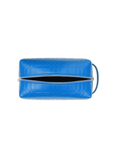  Túi Nam Burberry Horseferry Print Leather Travel 'Blue' 