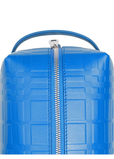  Túi Nam Burberry Horseferry Print Leather Travel 'Blue' 