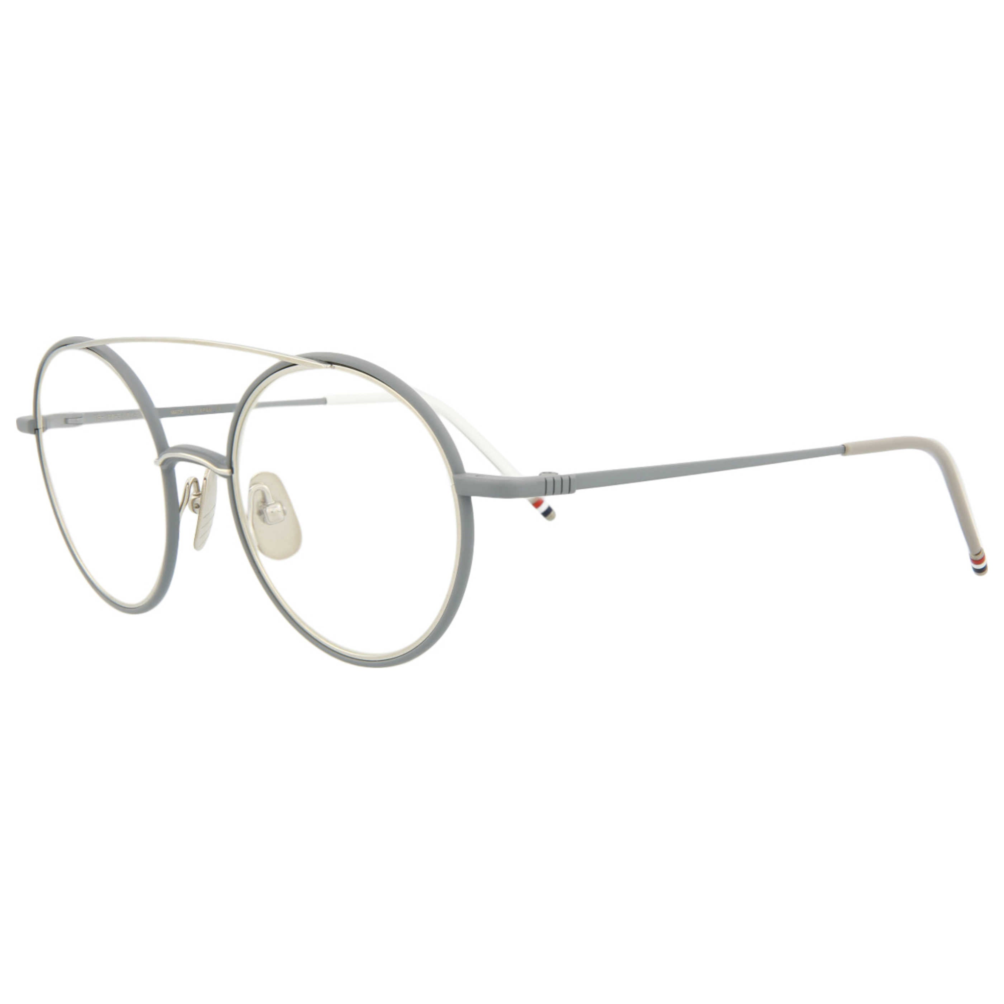  Kính Thom Browne Aviator-Frame Metal Optical 'Silver' 