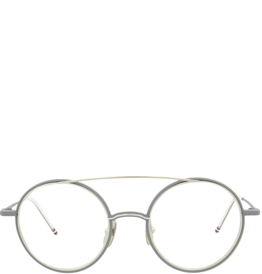  Kính Thom Browne Aviator-Frame Metal Optical 'Silver' 