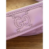  Thắt Lưng Nữ Gucci Ceinture en cuir GG Buckle 'Pink' 