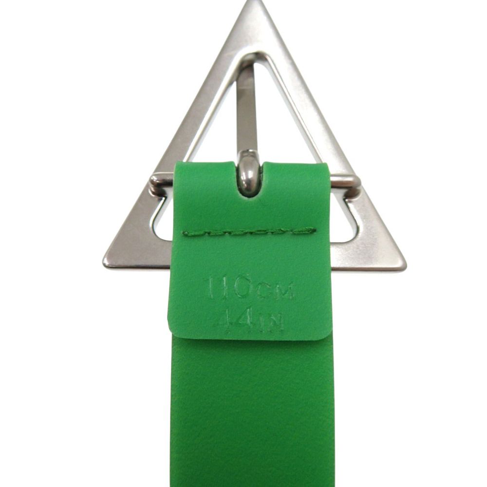 Thắt Lưng Nam Bottega Veneta Triangle Buckle Belt 'Green' 
