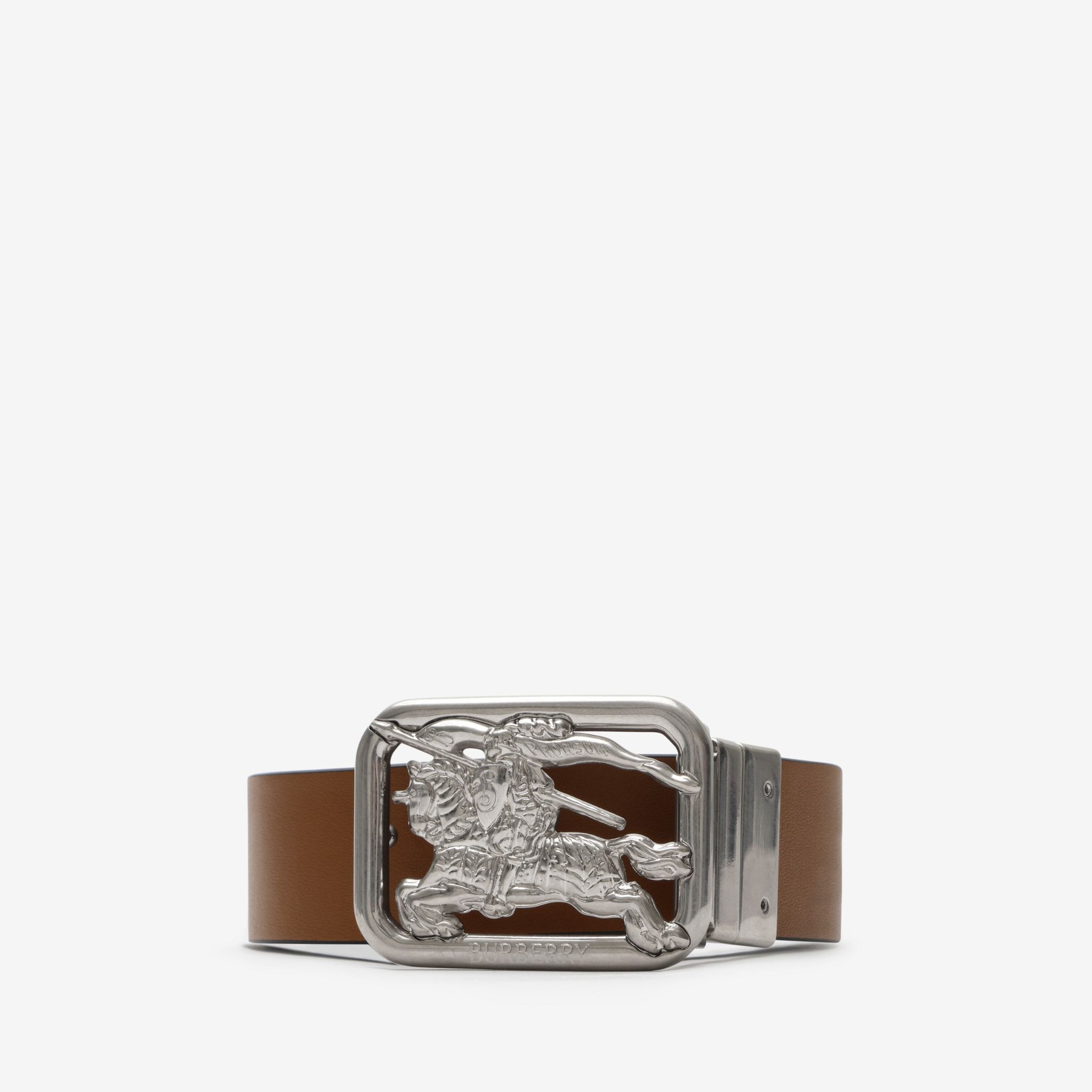  Thắt Lưng Nam Burberry Leather Rider Belt 'Black' 