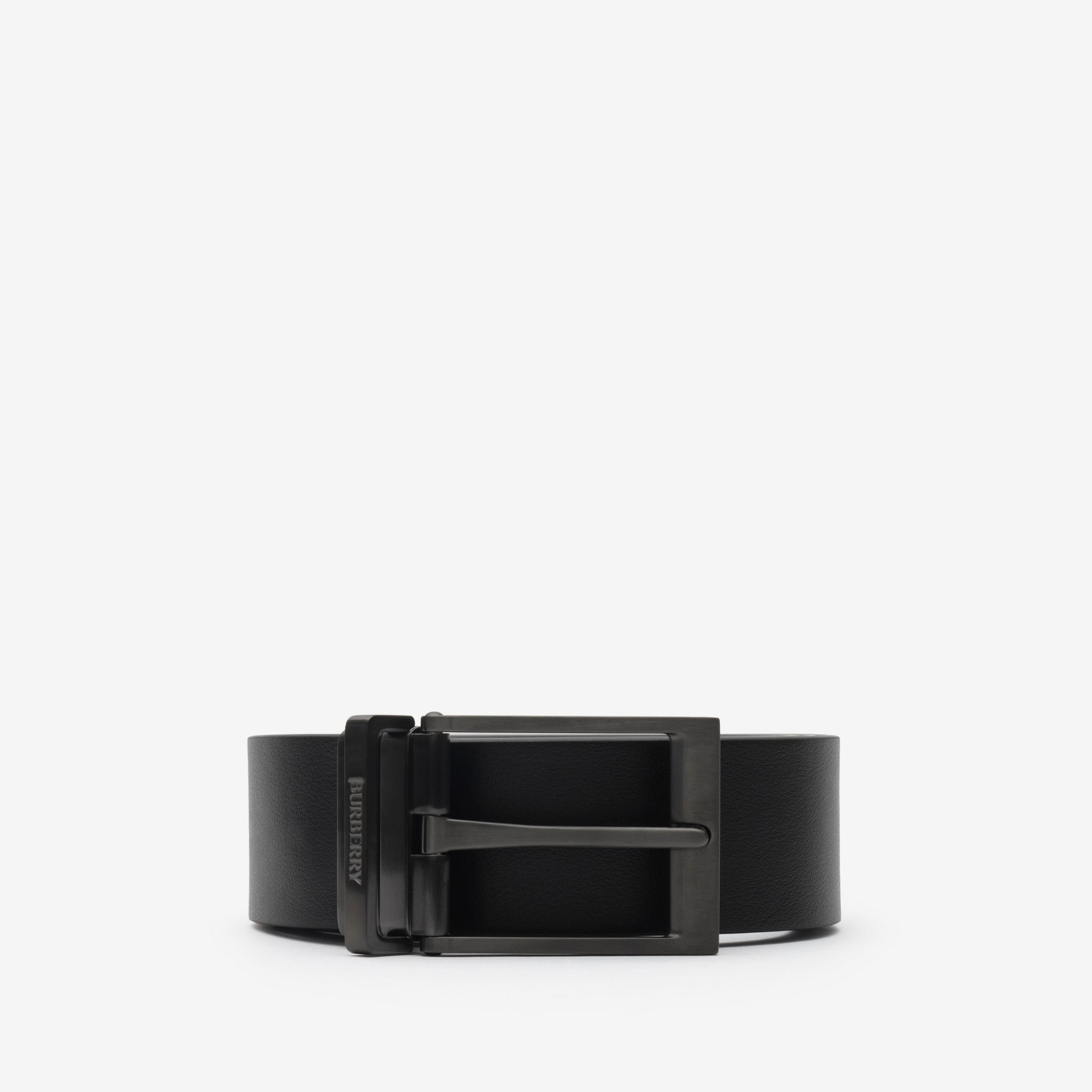  Thắt Lưng Nam Burberry Reversible Check Belt 'Black' 