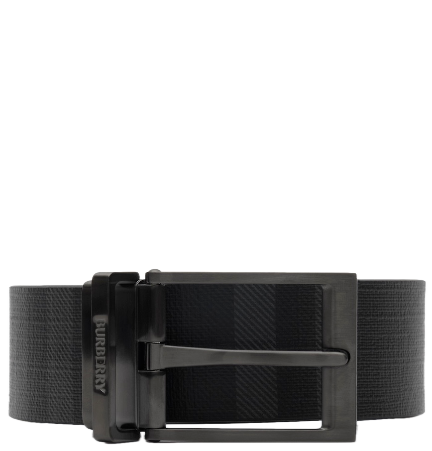  Thắt Lưng Nam Burberry Reversible Check Belt 'Black' 
