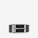  Thắt Lưng Nam Burberry Reversible Check Belt 'Grey' 