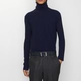  Thắt Lưng Nam Burberry Reversible Check Belt 'Navy' 