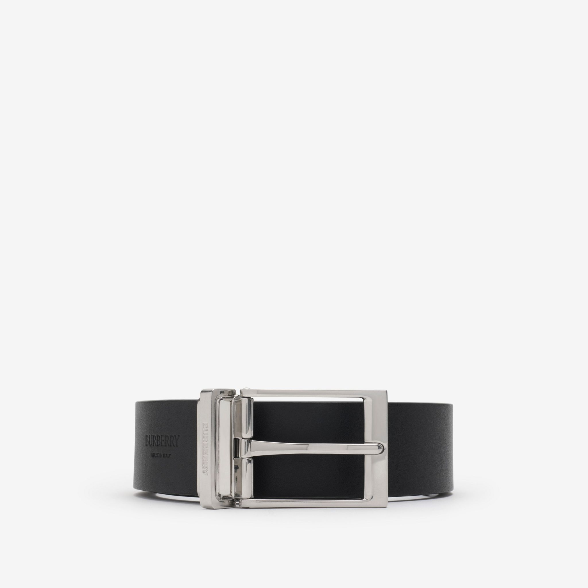  Thắt Lưng Nam Burberry Reversible Check Belt 'Navy' 