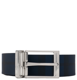  Thắt Lưng Nam Burberry Reversible Check Belt 'Navy' 