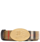  Thắt Lưng Nữ Burberry Check Knight Stamp Belt 'Beige' 