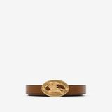  Thắt Lưng Nữ Burberry Leather Oval Belt 'Black' 