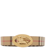  Thắt Lưng Nữ Burberry Reversible Check Oval Belt 'Beige' 