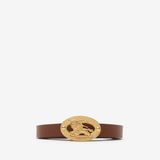  Thắt Lưng Nữ Burberry Thin Check Oval Belt 'Beige' 