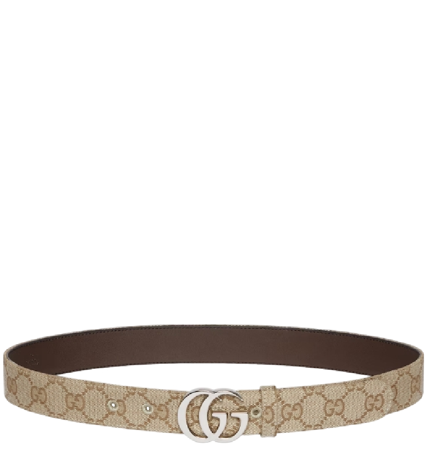  Thắt Lưng Nữ Gucci GG Marmont Belt 'Sand' 