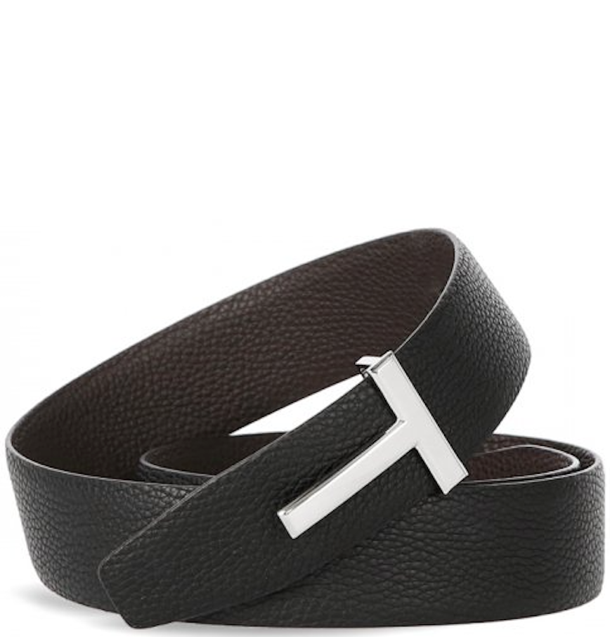  Thắt Lưng Tom Ford T Buckle 'Brown' 