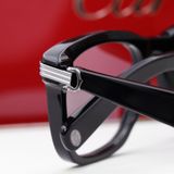  Kính Cartier Eyeglasses 'Black' 