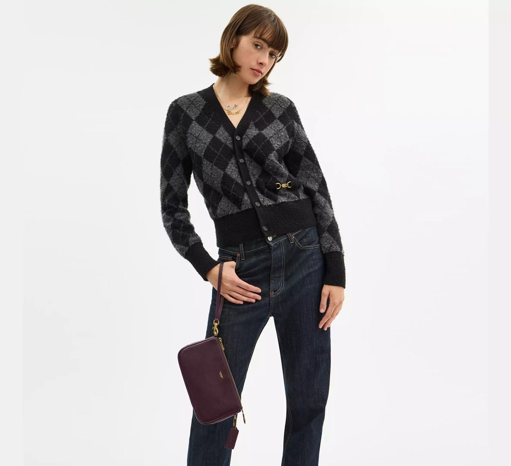  Túi Nữ Coach Plaza Bag 'Brass' 