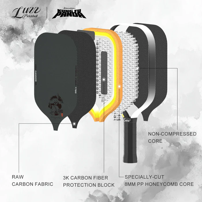  Vợt Pickleball Luzz Kung Fu Panda Cannon 
